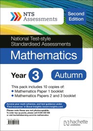NTS Mathematics (Second Edition) Year 3, Autumn PK10 (National Test-style Standardised Assessments)