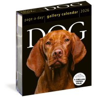 Dog Page-A-Day® Gallery Calendar 2026